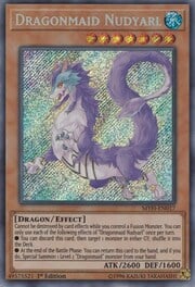 Dragonmaid Nudyarl · Secret Rare 017sec