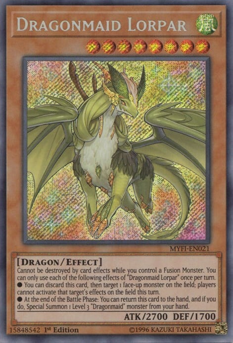 Dragonmaid Lorpar Card Front