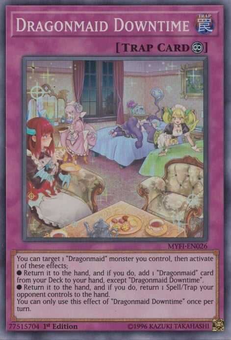 Dragonmaid Downtime Card Front