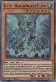 Tempest, Dragon Ruler of Storms · Super Rare 045