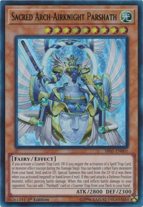 Sacred Arch-Airknight Parshath Card Front