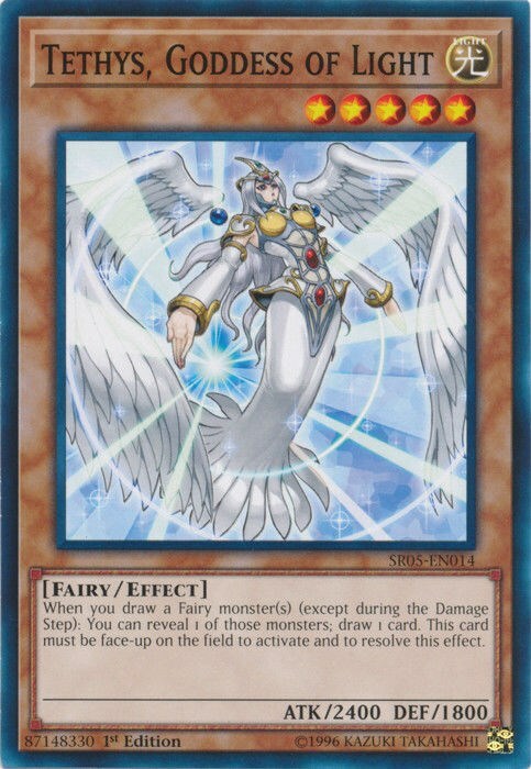 Tethys, Goddess of Light Card Front