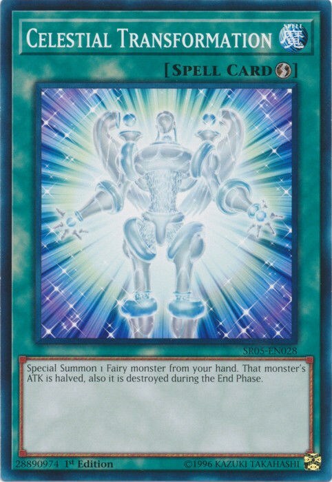 Celestial Transformation Card Front