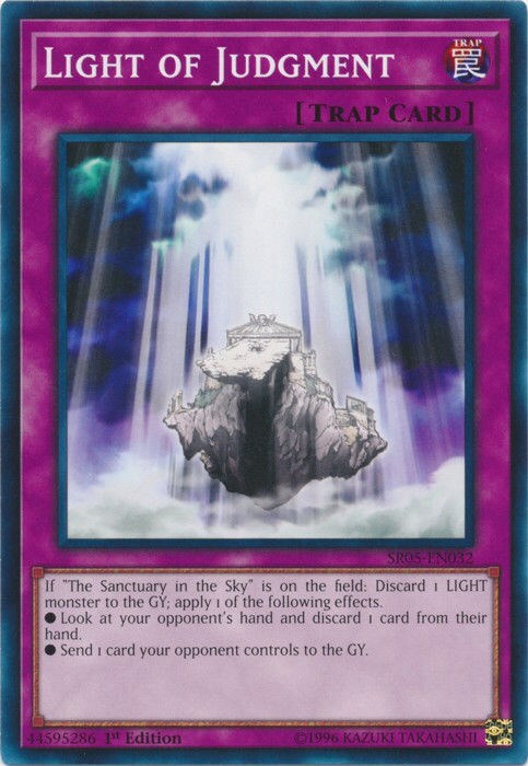 Light of Judgment Card Front