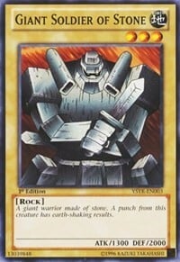 Giant Soldier of Stone Card Front