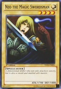 Neo the Magic Swordsman Card Front