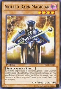 Skilled Dark Magician Card Front
