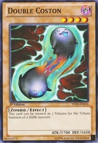 Double Coston Card Front