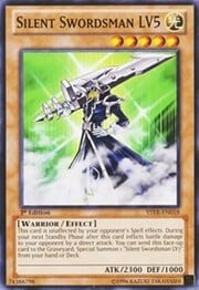 Silent Swordsman LV5 · Common 018