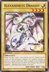 Alexandrite Dragon Card Front