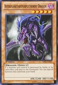 Interplanetarypurplythorny Dragon Card Front