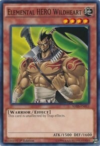 Elemental HERO Wildheart Card Front