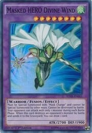 Masked HERO Divine Wind · Super Rare 043