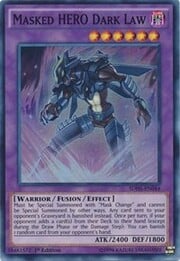 Masked HERO Dark Law · Super Rare 044
