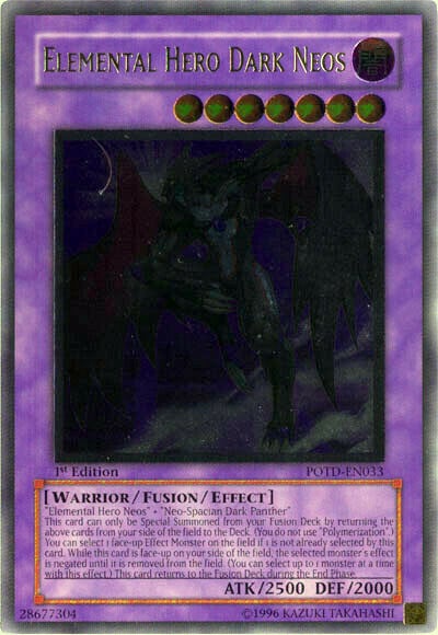 Neos Oscuro EROE Elementale Card Front