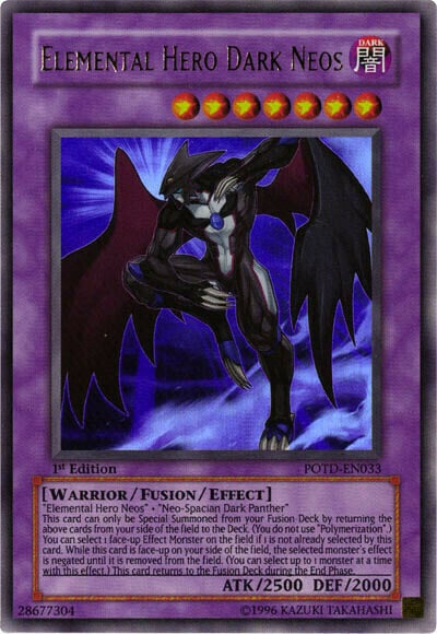 Elemental Hero Dark Neos Card Front