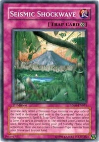 Seismic Shockwave Card Front