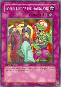 Goblin Out of the Frying Pan Card Front