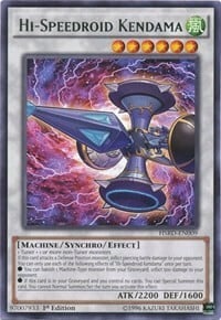 Hi-Speedroid Kendama Card Front