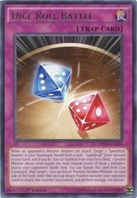 Dice-Roll Battle Card Front
