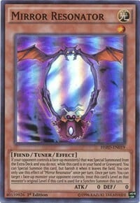 Mirror Resonator Card Front