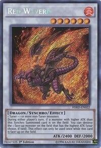 Red Wyvern Card Front