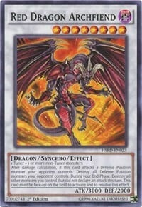 Arcidemone Drago Rosso Card Front