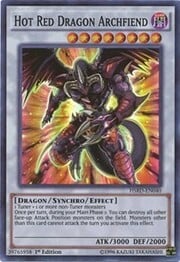 Hot Red Dragon Archfiend · Super Rare 040