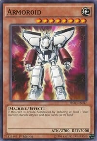 Armoroid Card Front