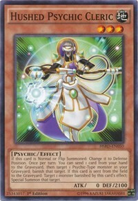 Hushed Psychic Cleric Card Front