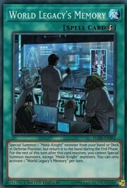 World Legacy's Memory · Super Rare 003