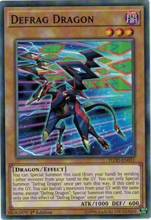 Defrag Dragon Card Front