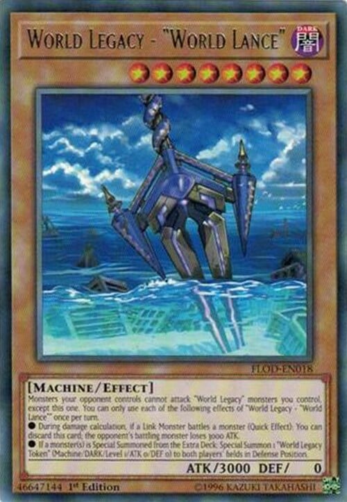 World Legacy - "World Lance" Card Front