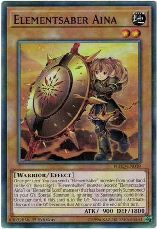 Elementsaber Aina Card Front