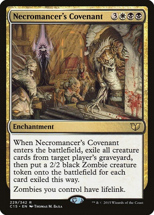 Necromancer's Covenant Card Front