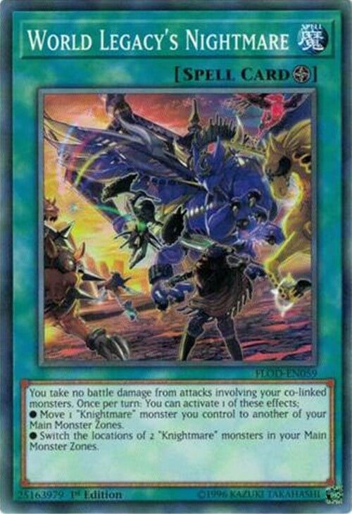 World Legacy's Nightmare Card Front