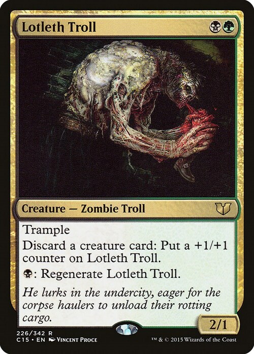 Troll Lotleth Card Front
