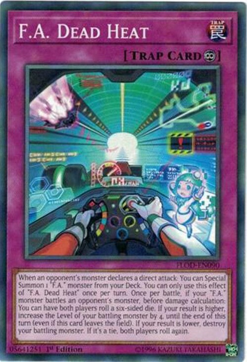 F.A. Dead Heat Card Front