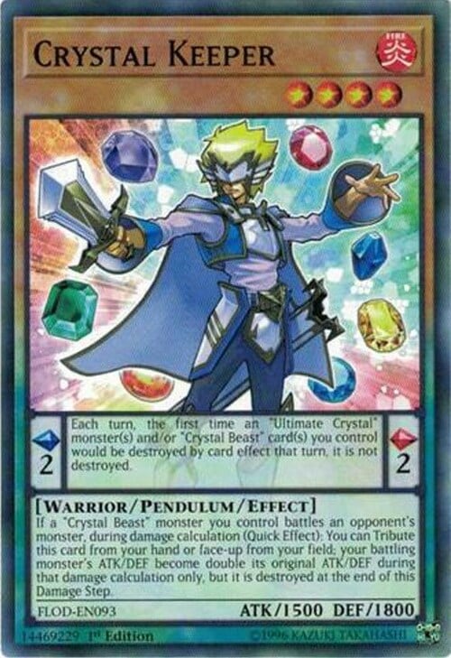 Crystal Keeper Card Front