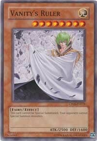 Vanity's Ruler Card Front