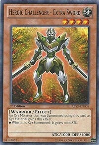 Heroic Challenger - Extra Sword Card Front