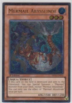 Mermail Abysslinde Card Front