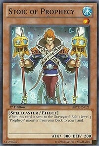 Stoic of Prophecy Card Front