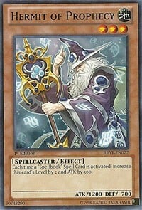 Hermit of Prophecy Card Front