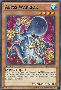 Abyss Warrior Card Front