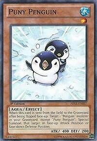 Puny Penguin Card Front