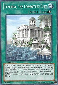 Lemuria, the Forgotten City Card Front