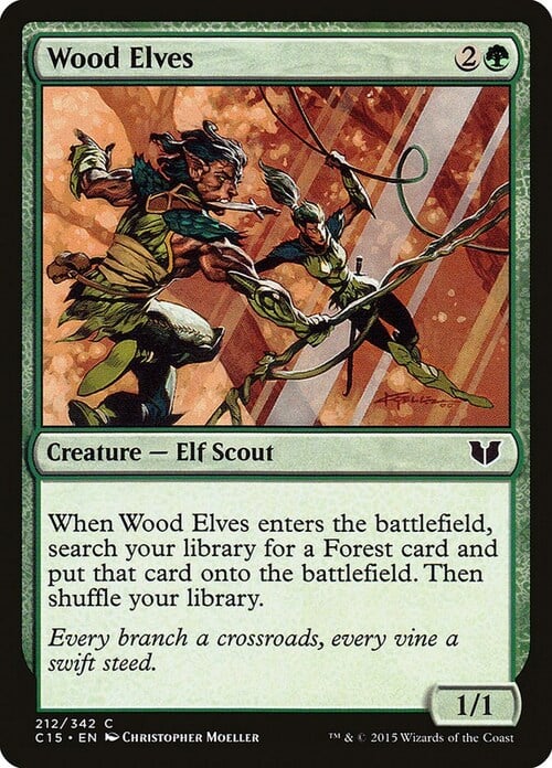 Wood Elves Card Front