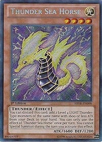 Thunder Sea Horse Card Front