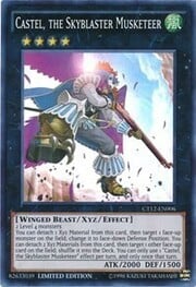 Castel, the Skyblaster Musketeer · Super Rare 006